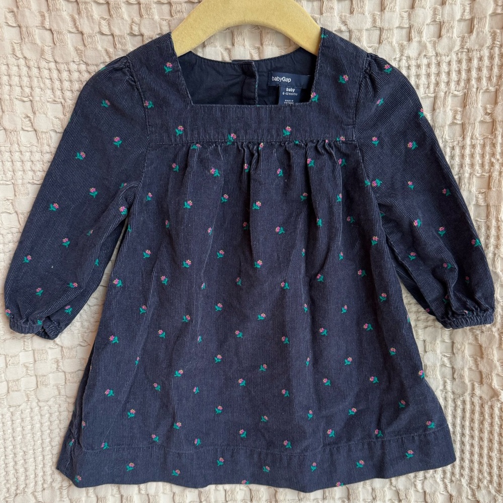 GAP Square Neck Corduroy Dress